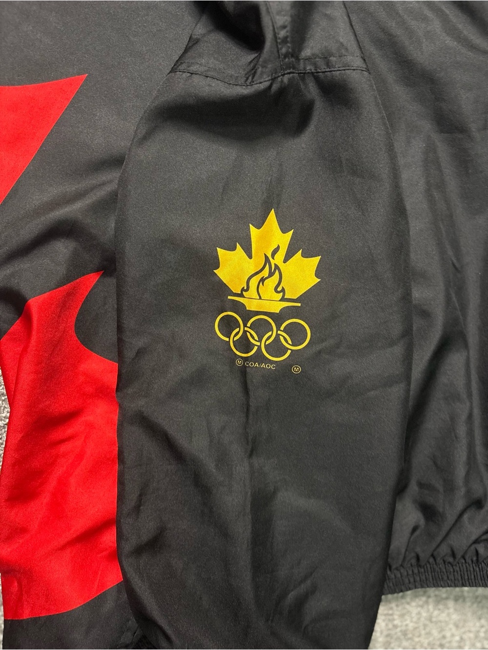 Vintage Champion 1996 Canadian Olympics Windbreaker | $85 - Picture 6 of 7